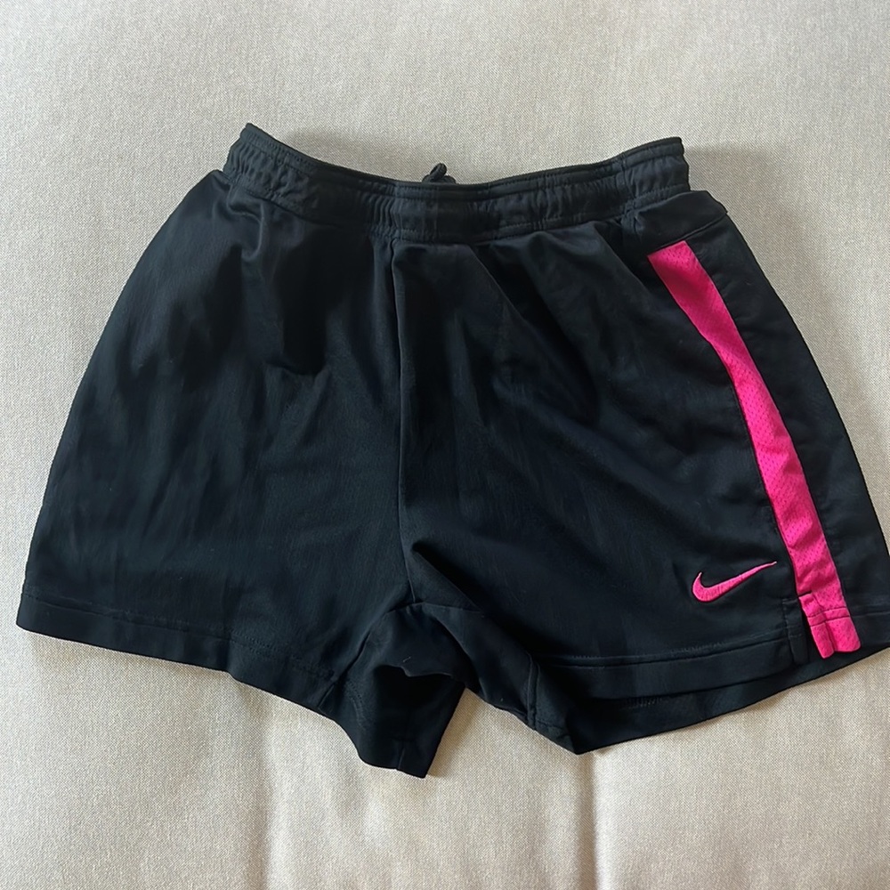 Nike running shorts black/pink size S